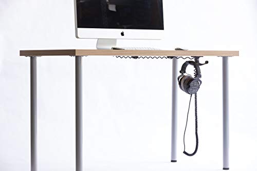 Elevation Lab The Anchor Pro - Extra Strong Under-Desk Headphone Stand Mount with Built-in Cord Management - size: Single - The Anchor Pro