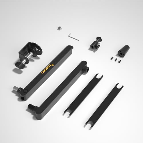 MAONO BA92 Low Profile Mic Boom Arm, Cable Management Microphone Stand