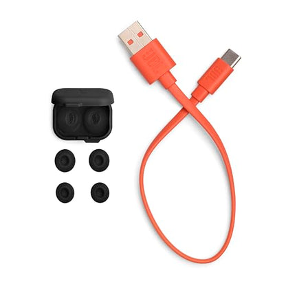 JBL TFLEX2BLK Tune Flex 2 True Wireless Noise Cancelling Earbuds - Black - color: Black