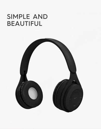 Upgraded Hybrid Noise Cancelling Headphones with Transparent Modes Wireless Bluetooth with Mic Deep Bass Soft-Earpads Hi-Fi Audio Comfortable Fit Long Playtime for Home Office Travel Over Ear Black