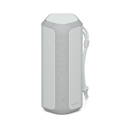 Sony SRS-XE200 X-Series Wireless Ultra Portable-Bluetooth-Speaker, IP67 Waterproof, Dustproof and Shockproof with 16 Hour Battery and Easy to Carry Strap, Light Gray - color: Light Gray