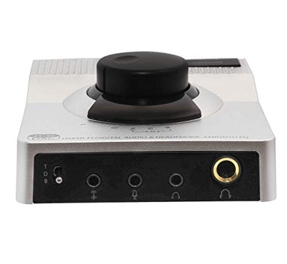 Syba USB 24 Bit 96 KHz DAC Digital to Analog Headphone Amplifier 2 Stage EQ Digital/Coaxial Output and RCA Output (SD-DAC63118) - style: 24/96 DAC GRAY