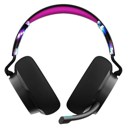 Skullcandy SLYR Multi-Platform Wired Gaming Headset - Black Digi-Hype | Removable Mic, Durable and Comfortable Lightweight Design, Ultra-Soft Memory Foam Ear Cushions, PC, Xbox, PlayStation - color: Black Digi-Hype, style: SLYR