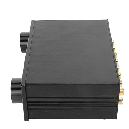 4 in 4 Out Audio Stereo 2.0 L R Audio Sound Selector Box, Dual Channel Lossless HiFi Sound Source Switcher, for DVD Game Consoles (U.S.