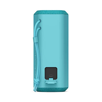 Sony SRS-XE200 X-Series Wireless Ultra Portable-Bluetooth-Speaker, IP67 Waterproof, Dustproof and Shockproof with 16 Hour Battery and Easy to Carry Strap, Blue - color: Blue