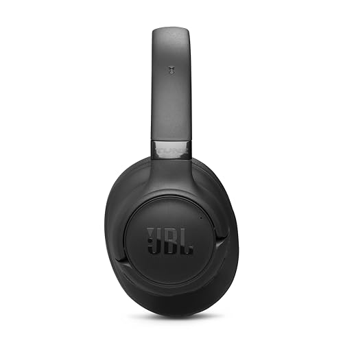 JBL Tune 780NC - Noise Cancelling Headphones - Black | Hi-Res JBL Pure Bass Sound plus Spatial Sound, Adaptive Noise Cancelling with Smart Ambient - color: Black