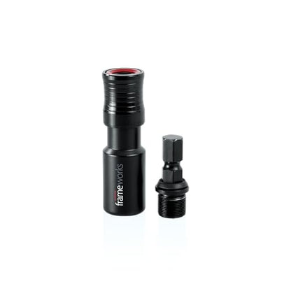 Gator Frameworks Mic Clip Quick Release Stand Adapters, 3-Pack | Quickly Attach and Detach for On-the-Fly Adjustments, 5/8" US threading, Fits most Mic Clips and Boom Arms (GFW-MIC-QRTOP3PK) - style: Quick Release - (3) Pack