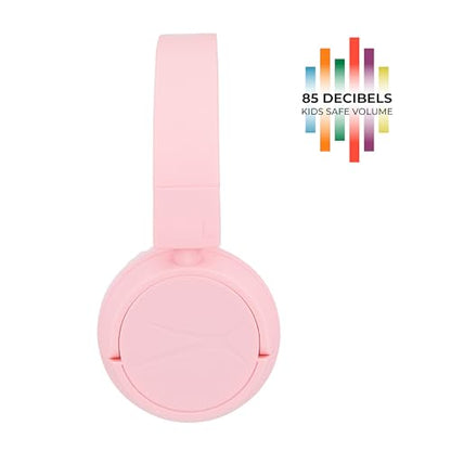 Altec Lansing - Kids Bluetooth Headphones, Wireless Over Ear - color: Pink