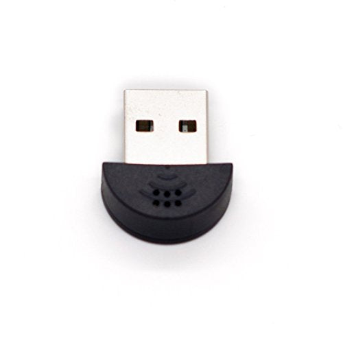 Youmi Mini USB 2.0 Microphone Mic for Laptop/Desktop PCS - Skype/Voice Recognition Software Driver-Free Audio Receiver Adapter for MSN PC Notebook