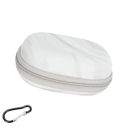 EVA Hard Shell Headphone Storage Case Bag for Dedicated Model Over Ear Headphone Travel Essential - color: White