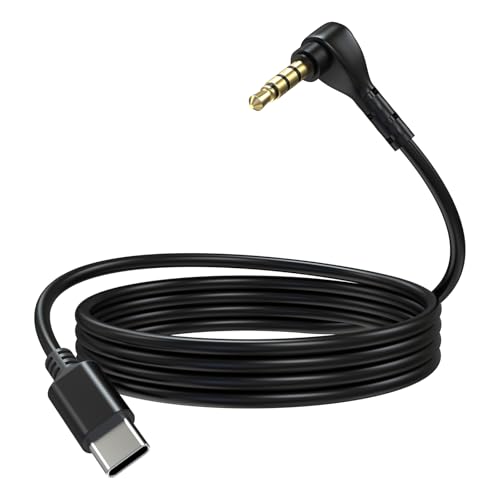 Arctis Nova 3 Cable Compatible with SteelSeries New Arctis Nova 3 Multi-Platform Gaming Headset, USB-C to 3.5mm Gaming Headphone Cable for PC, PS4, Xbox One, Mac, Smartphones, Tablets, 4.9ft