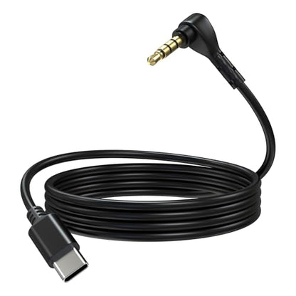 Arctis Nova 3 Cable Compatible with SteelSeries New Arctis Nova 3 Multi-Platform Gaming Headset, USB-C to 3.5mm Gaming Headphone Cable for PC, PS4, Xbox One, Mac, Smartphones, Tablets, 4.9ft