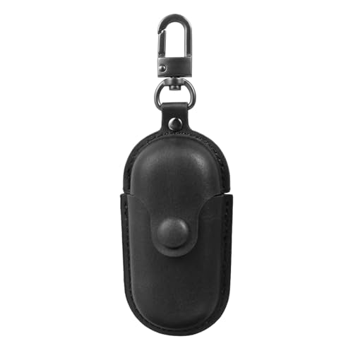 Wireless Earphone Holder for Earbuds 3i, Black Leather