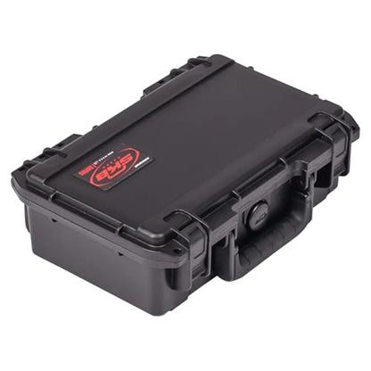 SKB Cases 2U Soft Rack Case for Wireless Microphone Systems with Steel Rails, Heavy Duty Zippers, Outer Pocket and Shoulder Straps, Black | Heavy-duty zippers, outer accessory pocket, shoulder straps included, protects microphone equipment on the go