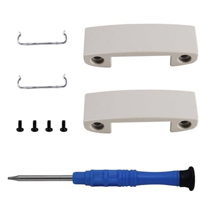 Adhiper Hinge Replacement Metal Repair Parts for Beats Studio Pro Headphone | Studio Pro Durable Repair Kit Replacement Headband Metal Folding Hinge Clip Cover Pin Repair Parts Set,Sandstone - color: Sandstone