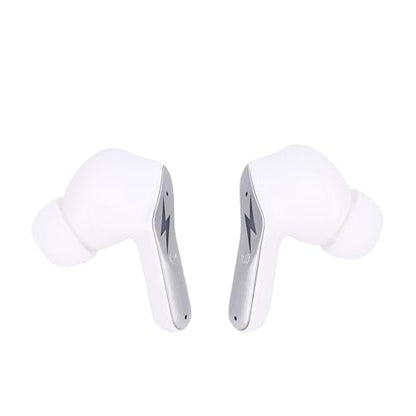Wireless Earbuds for Gaming 2.4GHz Bluetooth 5.3 | Low Latency Earphones with ENC Mic for 2 ROG All PC Tablet Phone Black (White) - color: White