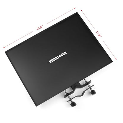 Heavy Duty Metal Tray, 11.8x15.8 | For Tripod Speaker Stand, For Mobile TV Stand - size: 11.8" x 15.8"
