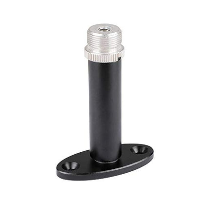 CAMVATE Wall Mount Bracket With 5/8"-27 Male Screw for Mic Microphone Mount - size: 5 x 6.5 x 2.2 cm