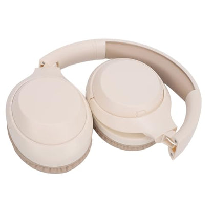 Jectse Bluetooth Over Ear Headphones, C-2235 Deep Bass Stereo Computer Headset with Noise Cancelling Mic, 3.5mm On Ear Headphones Comfortable Fit for Home Office Phone (Khaki), Jectse4v0n8y7awx-12