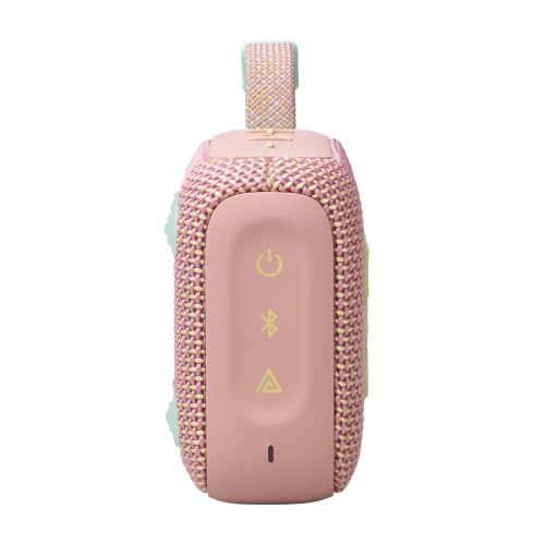 JBL Go 4 - Ultra-Portable Bluetooth Speaker - Pink | Ultra-portable JBL Pro Sound with punchier bass, Up to 7 hours of playtime plus 2 hours with Playtime Boost - color: Pink