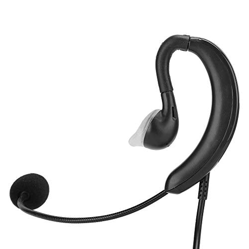 USB Computer Headset with Microphone, Wired Earbuds with Ear Hook and Inline Controls for Laptop PC Gaming Call Center