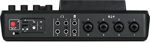 Rodecaster Pro II and (2) SM7B Cardioid Dynamic Microphones 2 Person Podcasting Bundle, 2 Pairs of Headphones, 2 10' XLR Cables, 128GB SD Card, 2 Boom Arms, and Dust Cover