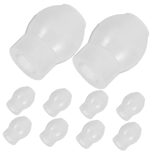 10PCS Universal Silicone Ear Tips Replacement for Soft Sealing Earpieces Comfortable Earbuds for Everyday Use