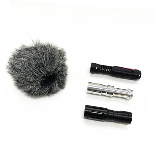 Yardwe Microphone Windscreen Muff Dense Plush Furry Cover for Camera Easy to Use Practical Design