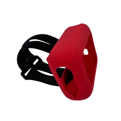Silicone Carrying Case Replacement for JBL Go 4 Portable Bluetooth Speaker Silicone Case with Carabiner Protective Case Shockproof Travel Carrying Case (Red) - color: Red