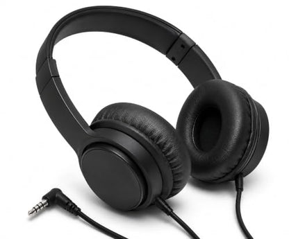 Faux Leather Ear Pad Replacement Cushions, Headphone Earphone Headset Disposable Covers (65mm - 2.55") 5 Pairs - color: Leather Black, size: 65mm