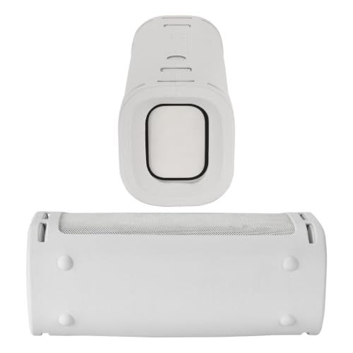 Silicone Case for Sony ULT Field 5 Speaker, Shockproof Cover | Precision fit for Sony ULT Field 5 speaker, shockproof silicone sleeve, non-slip grip, easy-clean, lightweight. - color: White