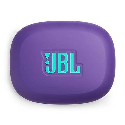 JBL Endurance Peak 4 - Cancelling Sport Earbuds - Purple | Adaptive Noise Cancelling with Smart Ambient, IP68 water and dust proof, Secure fit with TwistLock design - color: Purple