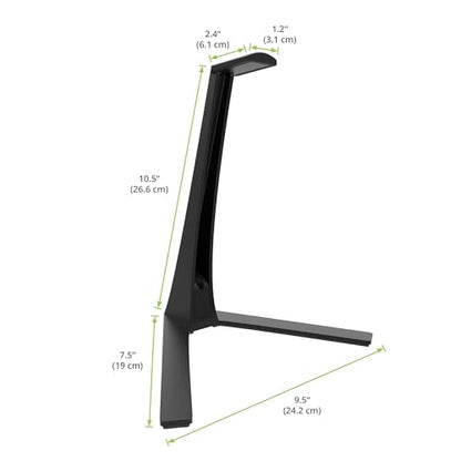 Kanto H3 Universal Headphone Stand - color: Black, style: H3 Gaming