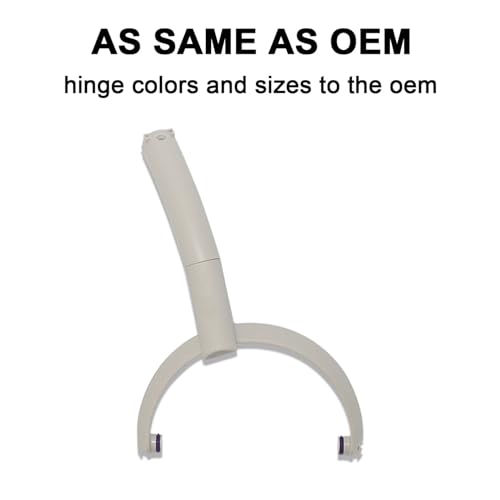Adhiper Swivel Hinge Repair Kit for Sony WH-1000XM5 Headphone,Silver-Left | Durable Replacement Headband Hanger Bracket Parts Accessories,As Same As The OEM,for Professionals/People Who Like Challenges