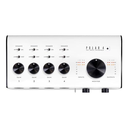 Blackstar Polar 4, 4 channel 4-in/8-out USB-C Guitar Audio Interface w/ 4 | Microphone Preamps and 2 Headphone Outputs