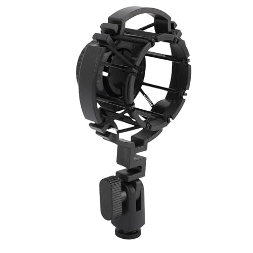 ABS Microphone Shock Mount for C2000 C3000 C4000 C214 C314 C414, Anti Vibration Mic Holder Clip for Studio Recording Boom Arm Stand