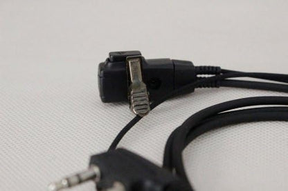 NSKI 2Pcs Air Acoustic Earpiece Headset for Two Way Radios UV-5R UV-B6 BF-888S UV-B6 UV-B5 Walkie Talkies 2-Pin Jack