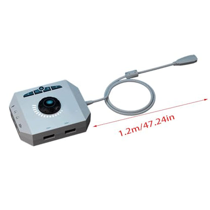 USB Sound Card External Sound Adapter with Headphone Mics for Simultaneous Use on Laptop Gaming Card - color: Or