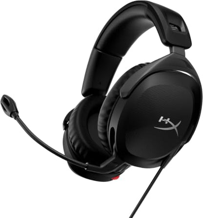 HyperX Cloud Stinger 2 – Gaming Headset, DTS Headphone:X Spatial Audio, Lightweight Over-Ear Headset with mic, Swivel-to-Mute Function, 50mm Drivers, PC Compatible, Black (Pack of 10) - color: Black, size: One Size (Pack of 10), style: Wired