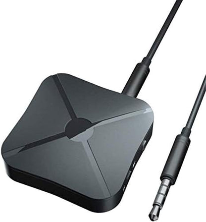 Bluetooth 5.0 Adapter Transmitter Receiver 2in1 Wireless 3.5mm AUX aptX Low Latency Adapter Suitable for TV/Home Audio Systems, Suitable for Single Bluetooth Signal Device