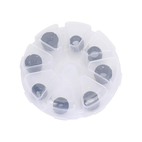CAMVATE 8 PCS Microphone Mount Thread Adapter Set (Black)-3748
