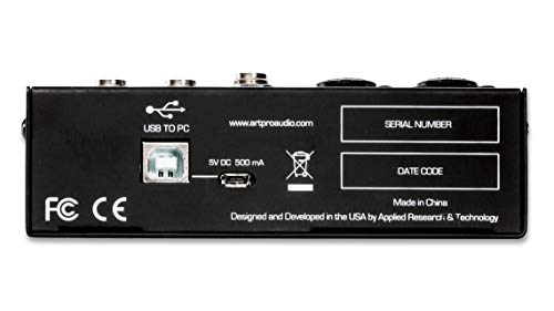 ART USBMix4 Four Channel Mixer/USB Audio Interface