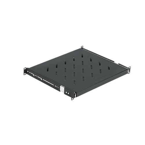 Gator Rackworks Universal Rack Mounting 1U Sliding Shelf with 13.8" Depth, (GRW-SHELF1SLD) - size: 1U Rack Space - Sliding