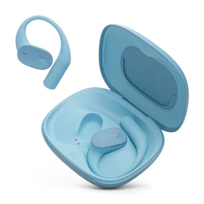 JBL Sense Lite Open Ear Earbuds, True Wireless, Ear Hook Fit - Blue | Water Resistant Sports And Workout Headphones, Up To 8 Hrs Playtime, Clear Calls With Noise Reduction - color: Blue