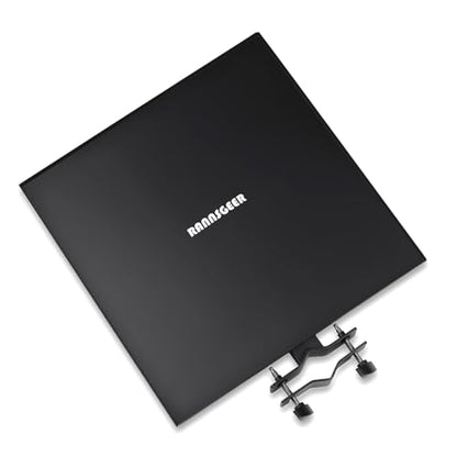 Heavy Duty Metal Square Tray, 15.8x15.8 | For Tripod Speaker Stand, For Mobile TV Stand - size: 15.8" x 15.8"