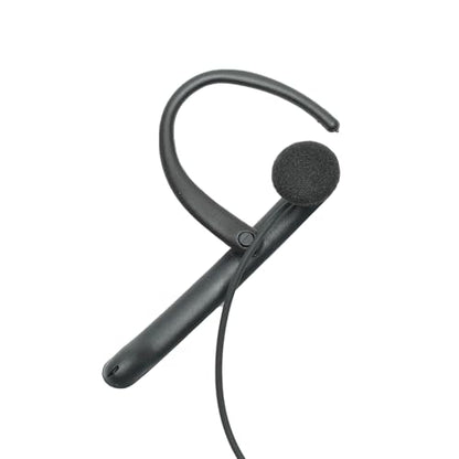 2 Pin Earpiece Headset with PTT Mic Walkie Talkies | C shape,Compatible with Baofeng Kenwood UV-5R BF-888S BF-F8HP BF-F9 TK-3140 TK-3400 TK-3402Two Way Radio Accessory