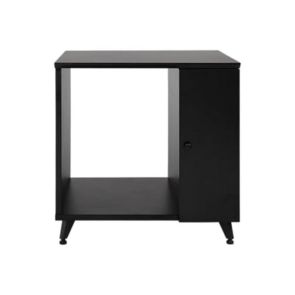 Gator Frameworks Elite Furniture Series Sidecar Cabinet with with Configurable Rack Space & Shelving, Black Finish (GFW-ELITESIDECAR-BLK) - color: Black, style: Sidecar Rack