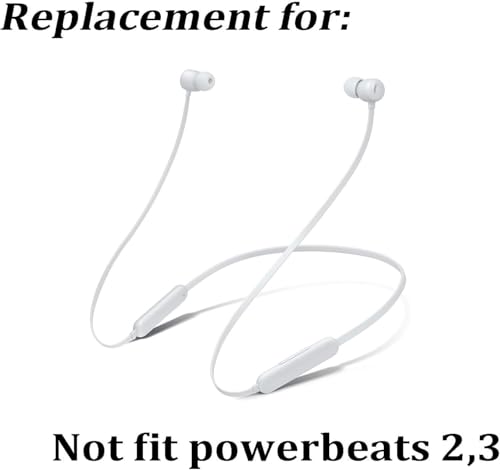 교체용 이어팁 실리콘 이어버드 팁 버드 이어 세트 액세서리, Beats Flex 무선 헤드폰용, 8쌍(스모크 그레이) - color: 스모크 그레이.