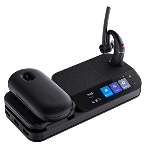 Yealink BH71 Workstation Pro Teams Certified Speaker and On Ear Bluetooth Headset BH71, Dongle, Charging Case, For Video / Mobile Phone Calls, Compatible with Zoom, UC Meet, Gold Support Plan, 1208654 - style: BH71 Workstation Pro headset w/ Dongle