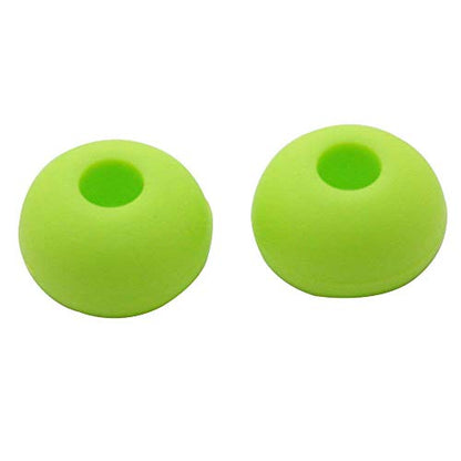 8pcs Alitutumao Replacement Earbuds Silicone Eartips Ear Buds Compatible with Powerbeats 2 Powerbeats2 Powerbeats 3 Wireless Beats by dr dre Headphones (Green) - color: Green
